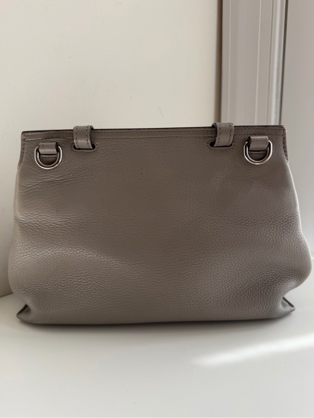 Authentic GUCCI Bamboo Small Daily Satchel Leather Bag - no bag strap - Picture 4 of 16